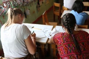 William Botnan School classroom in Santa Avelina, Guatemala